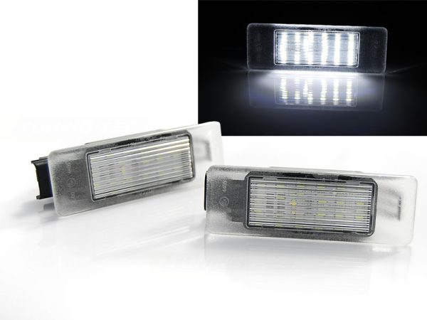 Skiltlys Peugeot 106 307 308 406 407 Citroen C3 C4 C5 Led