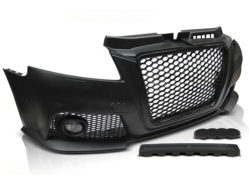 Støtfanger Audi A3 08-12 Sport Black - Bilde 2