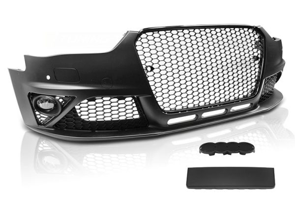Støtfanger Audi A4 B8 12-15 Sport Black
