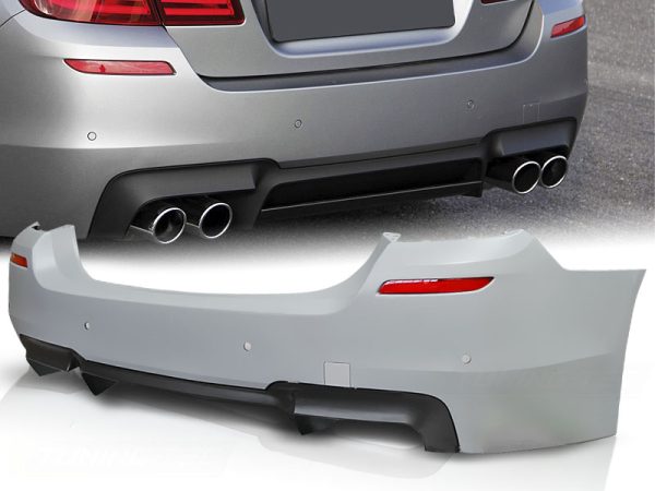 Bakre Støtfanger Bmw 5 Serie F10 10- 16 Sport Style PDC