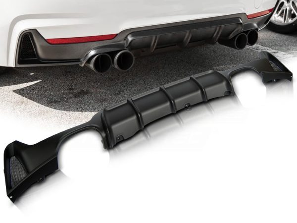 Diffuser Bmw F32 / F33 MP Twin Outlet Twin Muffe