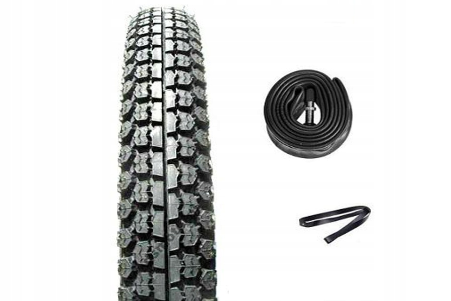 MC Dekk Mitas H03 3.00-18 Med Slange og Felgbånd - Bilde 2