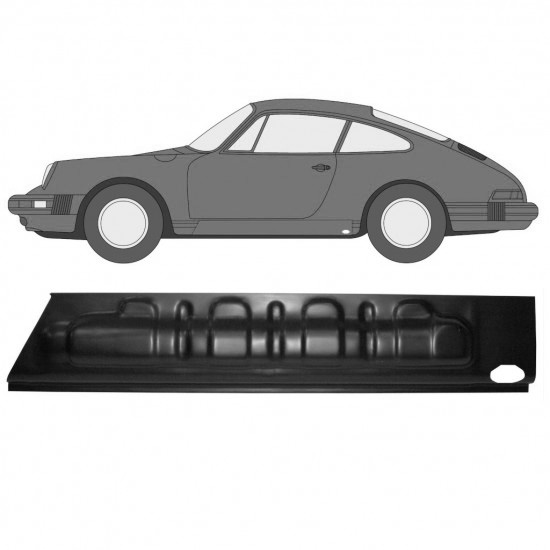 Reparasjonsplate Terskel Porsche 911 1964-1997 Venstre Side