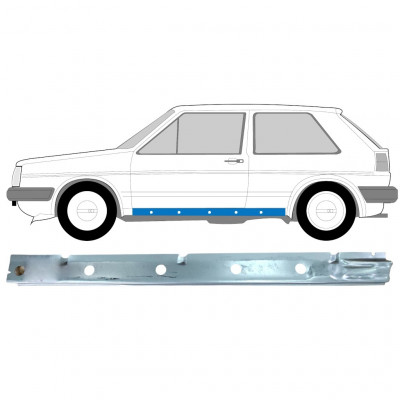 Reparasjonsplate Terskel Volkswagen Golf 2 82-92 Venstre