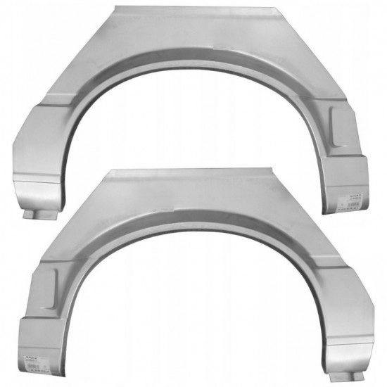 Reparasjonsplate Terskel Med Bakskjerm BMW 3 E30 82-94 Venstre/Høyre Sett - Bilde 2