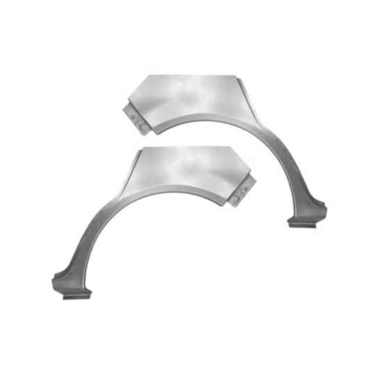 Reparasjonsplate Bakskjerm Opel Corsa D 2006-2015 Venstre/Høyre Hatchback Sett - Bilde 2