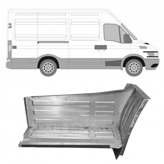 Reparasjonsplate Fremre Trinn Iveco Daily 99-14 Høyre