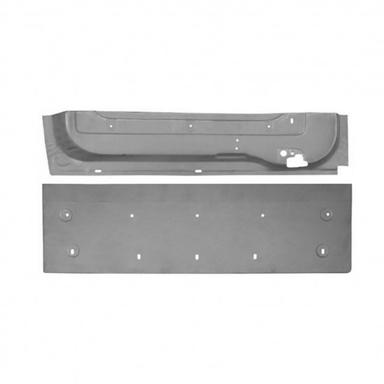 Reparasjonsplate Bakdør Fiat Ducato / Peugeot Boxer 2006- Høyre Sett - Bilde 2