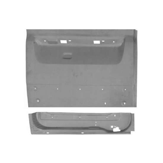 Reparasjonsplate Bakdør Fiat Ducato / Peugeot Boxer 2006- Venstre Sett - Bilde 2