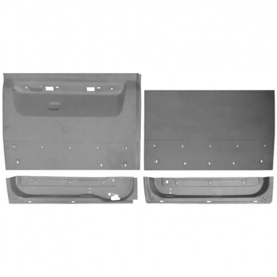 Reparasjonsplate Bakdør Fiat Ducato / Peugeot Boxer 2006- Sett - Bilde 2