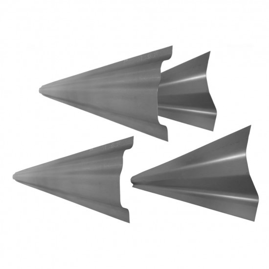 Reparasjonsplate Terskel Dodge Durango 2003-2008 Venstre = Høyre Sett - Bilde 2