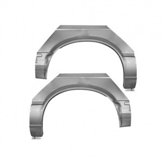 Reparasjonsplate Bakskjerm BMW 3 E30 82-97 Venstre/Høyre Sett - Bilde 2