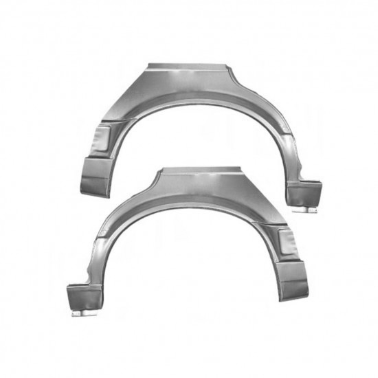 Reparasjonsplate Bakskjerm BMW 3 E30 87-94 Venstre/Høyre Sett - Bilde 2