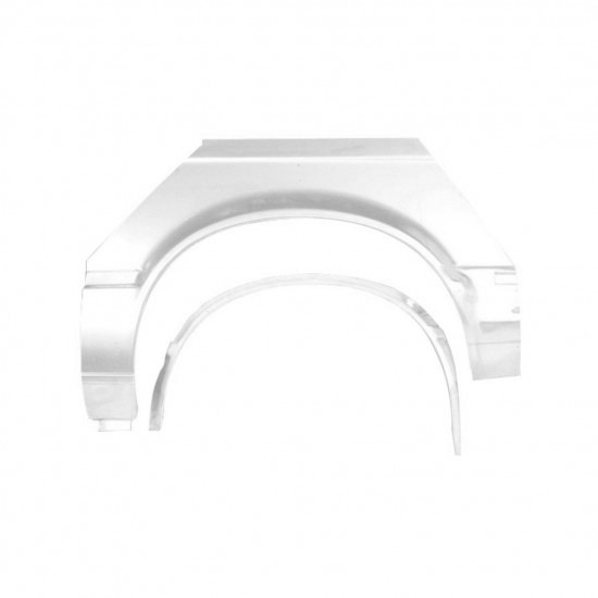 Reparasjonsplate Bakskjerm BMW 3 E30 82-97 Venstre Sett - Bilde 2