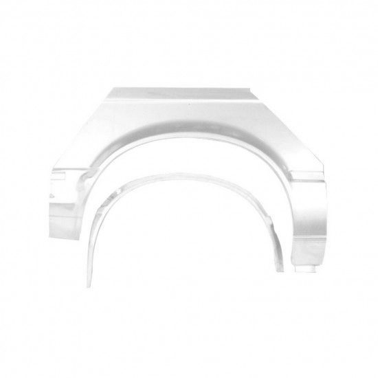 Reparasjonsplate Bakskjerm BMW 3 E30 82-97 Høyre Sett - Bilde 2