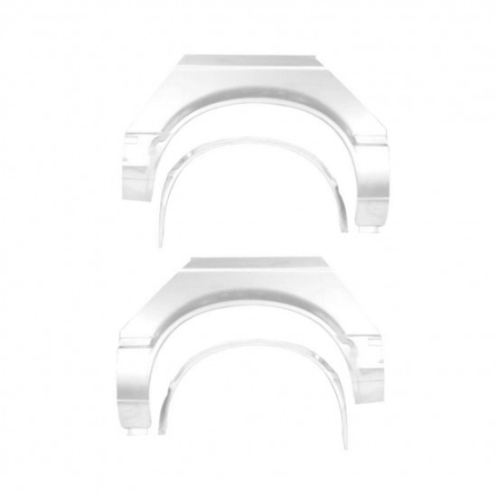 Reparasjonsplate Bakskjerm BMW 3 E30 82-97 Sett - Bilde 2