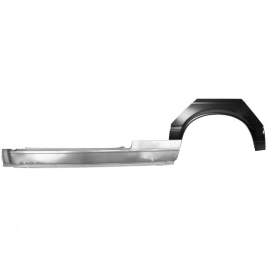 Reparasjonsplate Terskel Med Bakskjerm BMW 3 E30 82-97 Venstre - Bilde 2