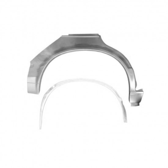 Reparasjonsplate Bakskjerm BMW 3 E30 82-97 Høyre Sett - Bilde 2