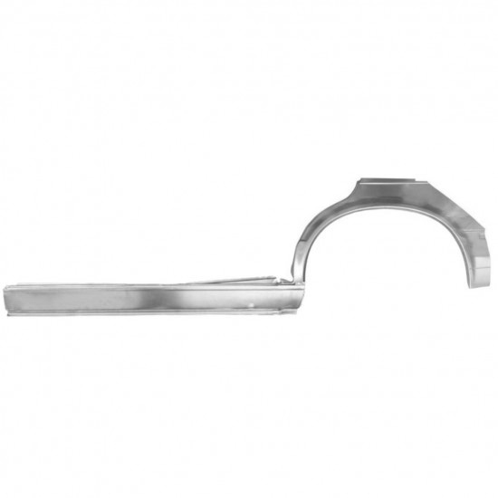 Reparasjonsplate Terskel Med Bakskjerm BMW 3 E30 82-97 Venstre Sett - Bilde 2