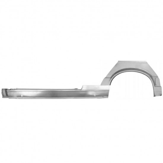 Reparasjonsplate Terskel Med Bakskjerm BMW 3 E30 87-94 Venstre - Bilde 2