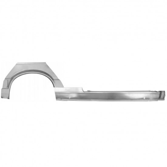 Reparasjonsplate Terskel Med Bakskjerm BMW 3 E30 87-94 Høyre Sett - Bilde 2