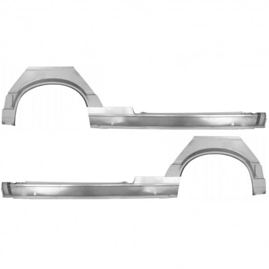 Reparasjonsplate Terskel Med Bakskjerm BMW 3 E30 87-94 - Bilde 2