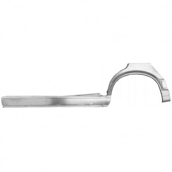 Reparasjonsplate Terskel Med Bakskjerm BMW 3 E30 87-94 Venstre Sett - Bilde 2