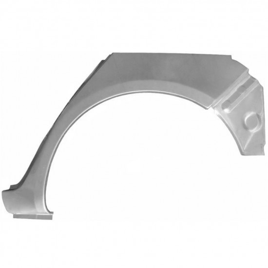 Reparasjonsplate Bakskjerm Skoda Fabia II 2007-2015 Venstre - Bilde 2