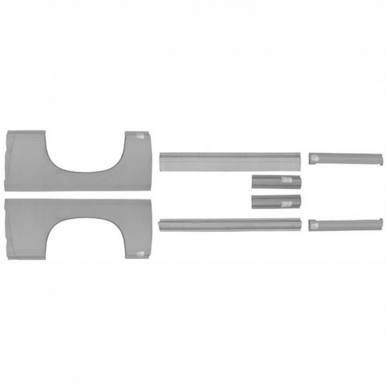 Reparasjonsplate Terskel Med Bakreskjerm Sett Ducato Boxer Jumper 94-06 Sett - Bilde 2