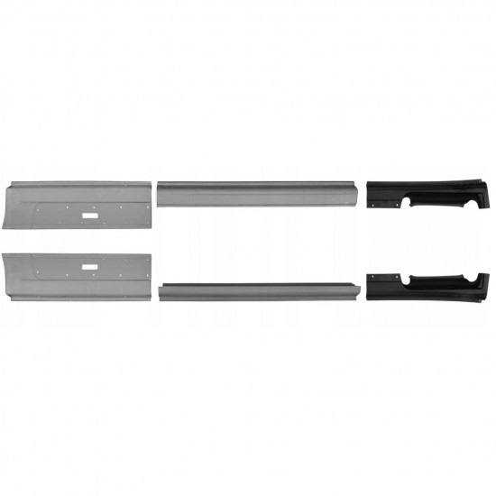 Reparasjonsplate Terskel Fiat Ducato / Peugeot Boxer 2006- Venstre = Høyre Sett - Bilde 2