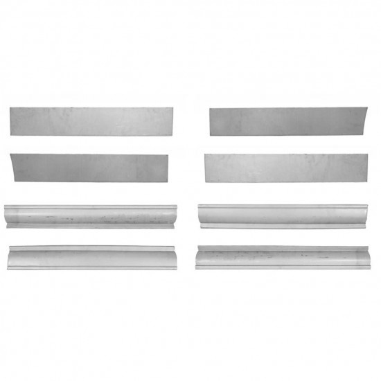 Reparasjonsplate Terskel Fiat Ducato 94-06 Venstre+Høyre Sett - Bilde 2