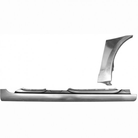 Terskel Med Reparasjonsplate Framskjerm Volkswagen Golf Plus 05-13 Høyre Sett - Bilde 2