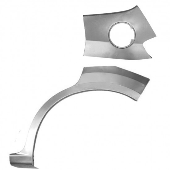 Reparasjonsplate For Påfyllingsåpning Med Bakre Skjerm Honda Jazz GE 2008-2015 Venstre Sett - Bilde 2