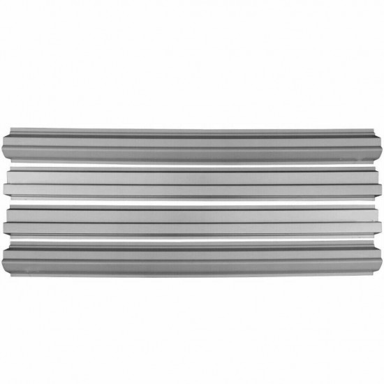 Reparasjonsplate Terskel Jeep Commander 05-10 Sett (4 stk.) - Bilde 2