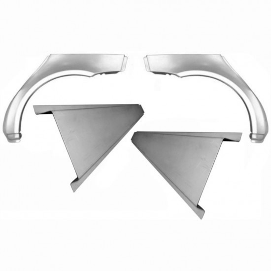 Reparasjonsplate Terskel Med Bakskjerm Mercedes A-Klasse W168 1997-2004 Høyre Sett - Bilde 2