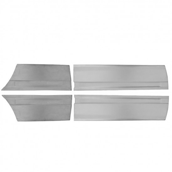 Reparasjonsplate For Fordør/Bakdør Mercedes C-Klasse 00-07 Sett - Bilde 2