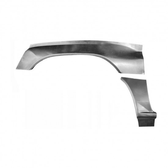 Reparasjonsplate Framskjerm Mitsubishi Pajero Pinin 1998-2007 Venstre Sett - Bilde 2