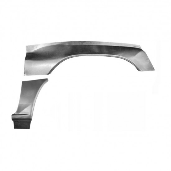 Reparasjonsplate Framskjerm Mitsubishi Pajero Pinin 1998-2007 Høyre Sett - Bilde 2