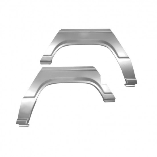 Reparasjonsplate Bakskjerm Mitsubishi Pajero 82-92 Venstre/Høyre Sett - Bilde 2