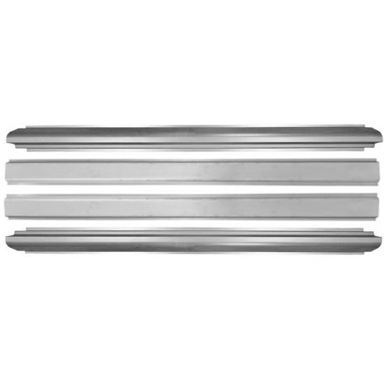 Reparasjonsplate Terskel Mitsubishi Pajero Sport 1996-2008 Venstre/Høyre Sett - Bilde 2