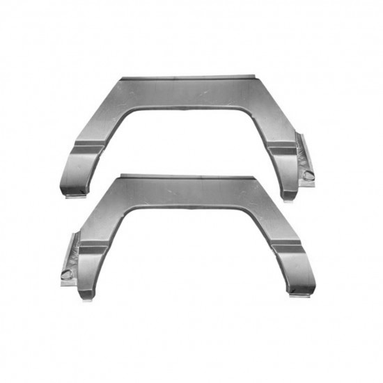 Reparasjonsplate Bakskjerm Nissan Patrol K160 1979-1990 Venstre/Høyre Sett - Bilde 2