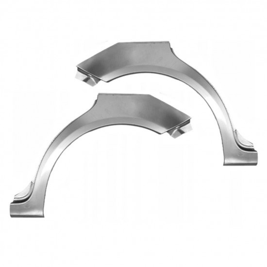 Reparasjonsplate Bakskjerm Volkswagen Polo 2001-2009 Venstre/Høyre Sett - Bilde 2