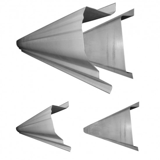 Reparasjonsplate Terskel Hyundai Santa Fe 2001-2006 Venstre = Høyre Sett - Bilde 2