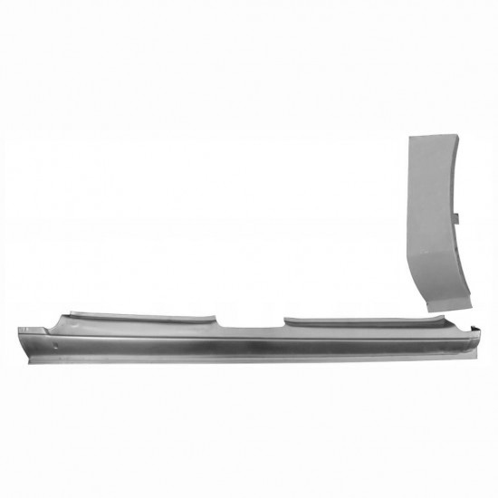 Terskel Med Reparasjonsplate Framskjerm Volkswagen Sharan 1995-2010 Høyre Sett - Bilde 2