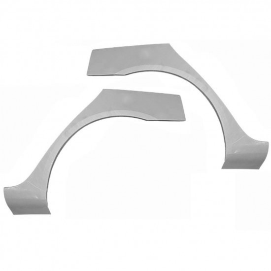 Reparasjonsplate Bakskjerm Skoda Octavia II 2004-2013 Venstre/Høyre Sett - Bilde 2