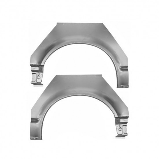 Reparasjonsplate Bakskjerm Volkswagen Transporter T5 03-15 Venstre+Høyre Sett - Bilde 2