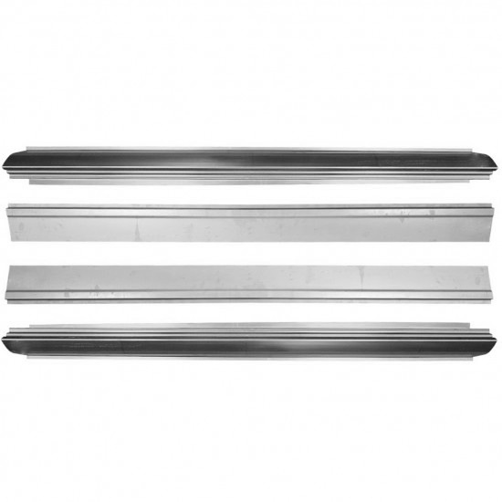 Reparasjonsplate Terskel Nissan Terrano 1993-1999 Sett - Bilde 2