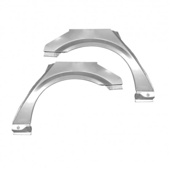 Reparasjonsplate Bakskjerm Opel Vectra C 2002-2009 Venstre/Høyre Sett - Bilde 2