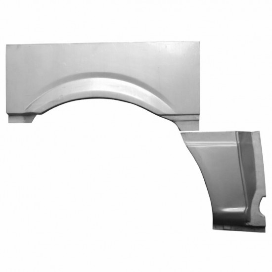 Reparasjonsplate Bakskjerm Mercedes Vito 2003-2010 / SWB Høyre Sett - Bilde 2