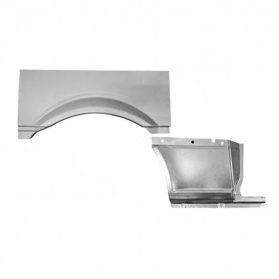 Reparasjonsplate Bakskjerm Mercedes Vito 03-14 LWB Høyre Sett - Bilde 2